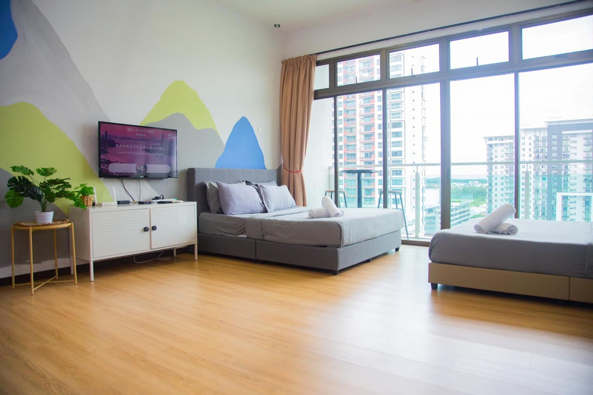 -Lake View- Mount Austin Ikea Toppen 10 Mins - A110 조호르 바루 외부 사진